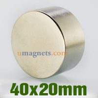 40Diskové magnety mm x 20 mm
