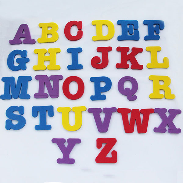 fridge alphabet magnets