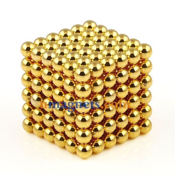 gold magnetic balls