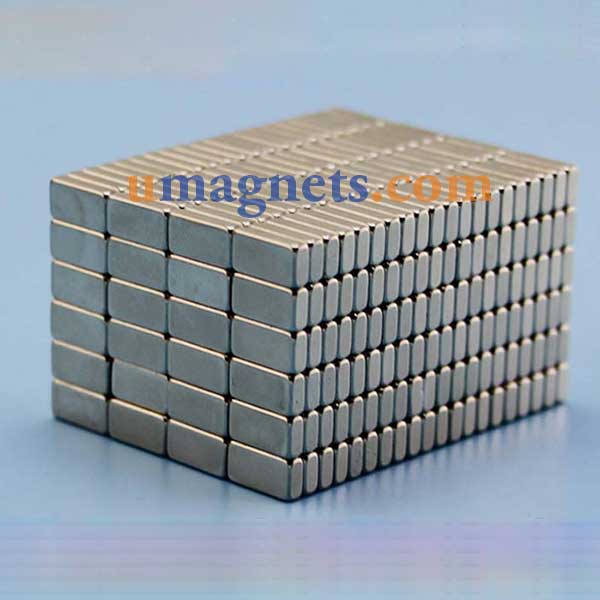 50pcs 8mmx4mmx2mm thick N35 Neodymium Block Magnet Super Strong Rare ...